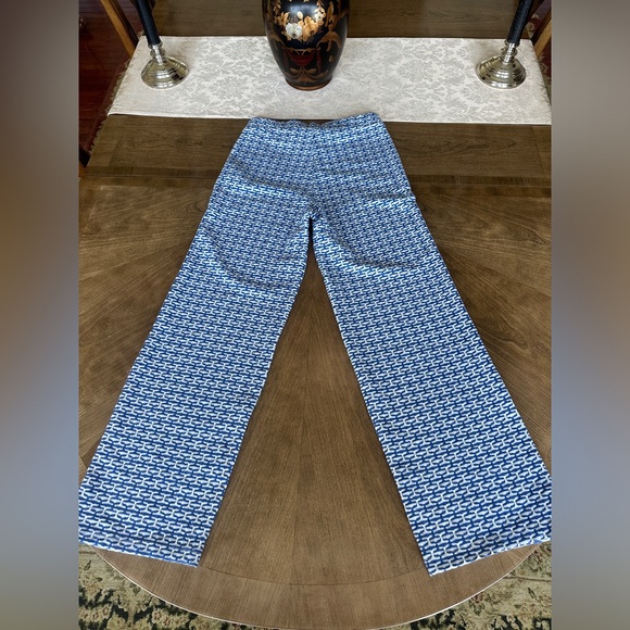 ZARA Retro Geometric Patterned Pants S - Picture 5 of 7